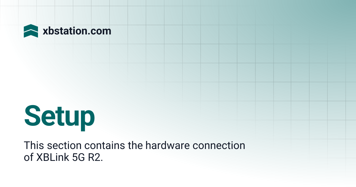 Setup | xbstation.com