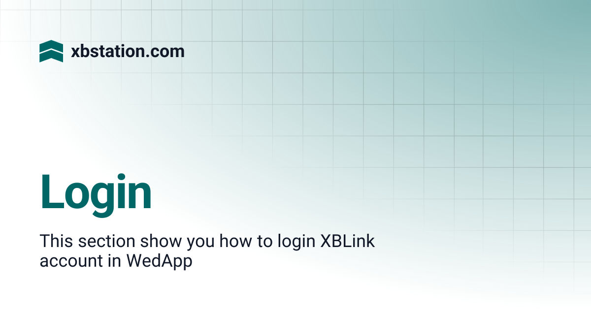 Login | xbstation.com