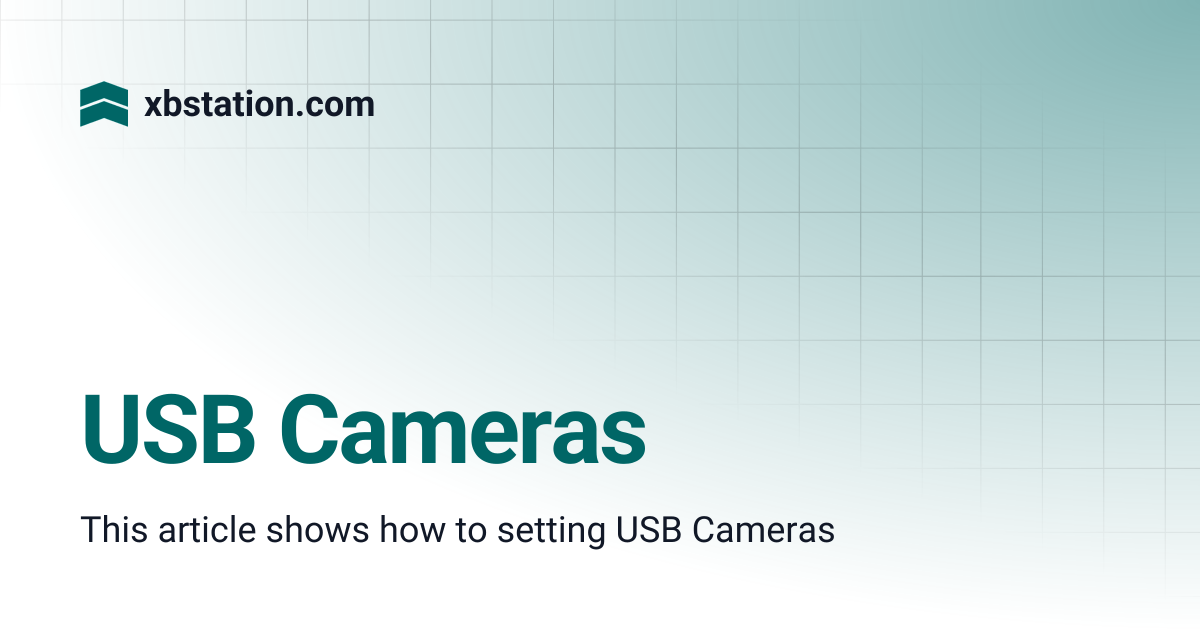 USB Cameras | xbstation.com